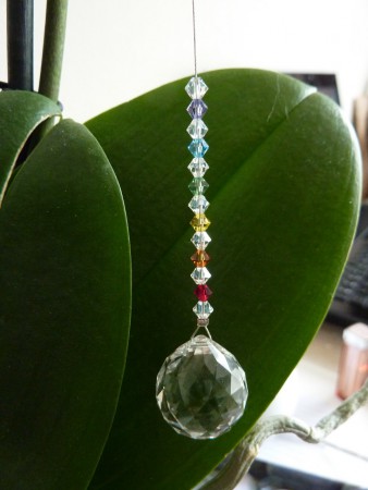 18 € -Boule Cristal en Swarovski Ø20mm