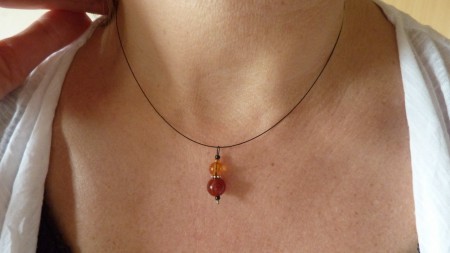 Cornaline et Citrine chauffée