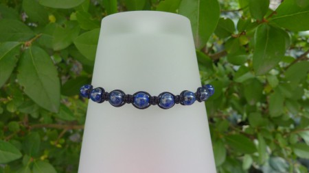 10 € -Shamballa Lapis lazuli 6mm