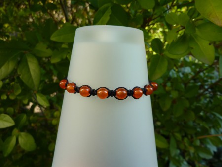 10 € -Agathe rouge 6 mm