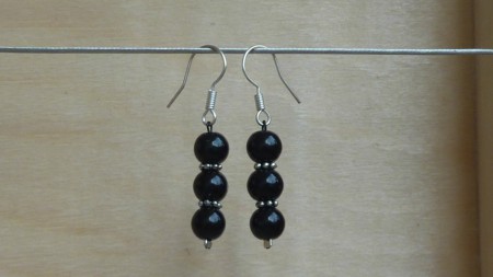BO perles Onyx noir 6mm
