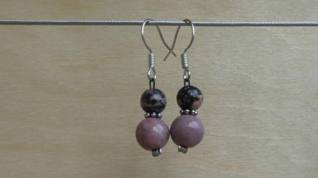 BO Rhodonite 6+8mm